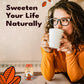 SweetLeaf Organic Monk Fruit Sweetener, Monk Fruit Extract, Sugar Free Monkfruit Sweetener, Keto Syrup for Coffee, Sugar Alterna