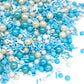 Manvscakes | Sprinkles | 4 oz | Cake sprinkles | Cupcake sprinkles | Baking | Sprinkle mix | Edible sprinkle (Baby blue)