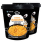 Kinikora Enhanced Instant Rabokki Cup - Cheese Flavor, 2 Cups, Korean Ramen & Tteokbokki, Quick And Easy Street Food