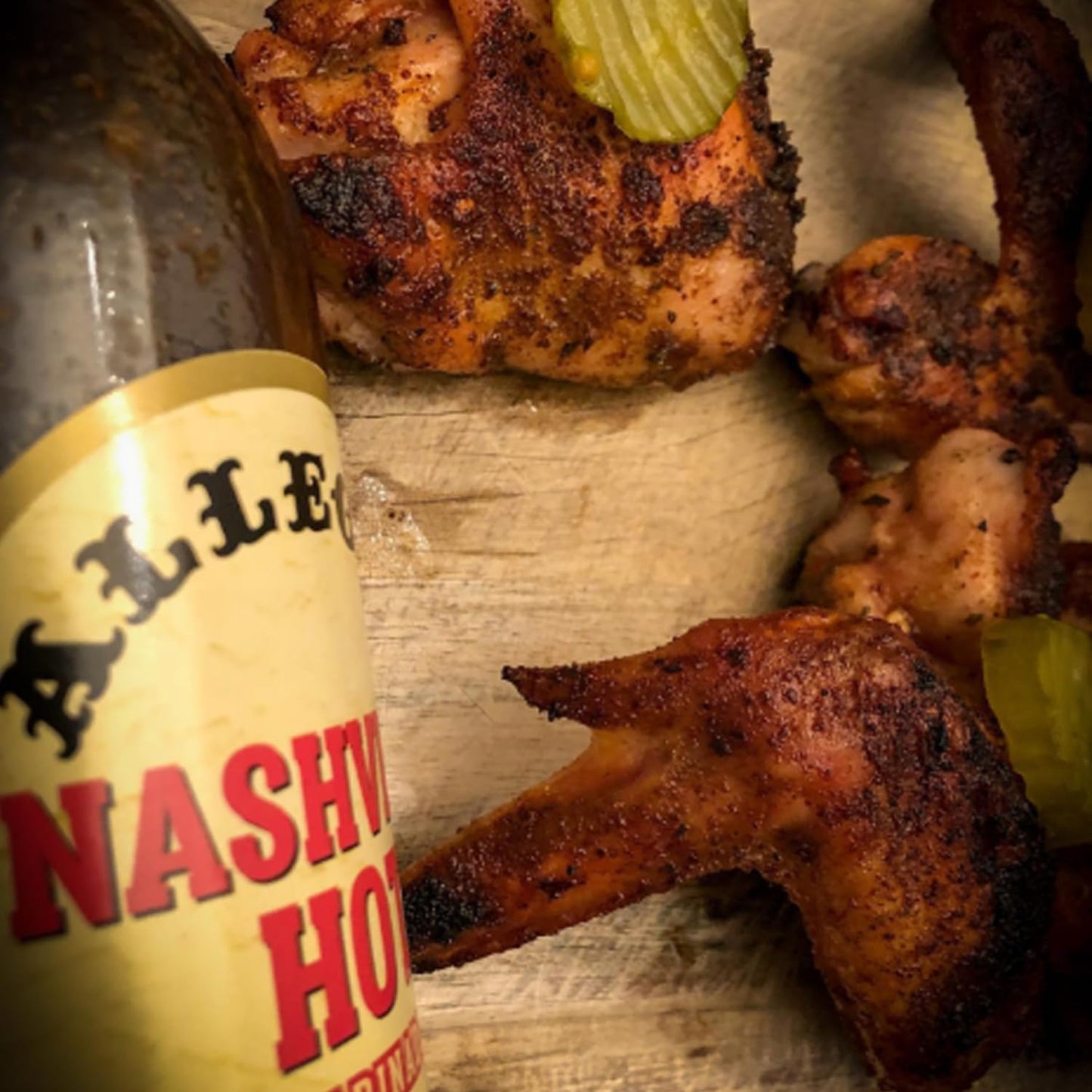 ALLEGRO - The Marinate Everything Marinades - Nashville Hot 12.7 oz, Pack of 4