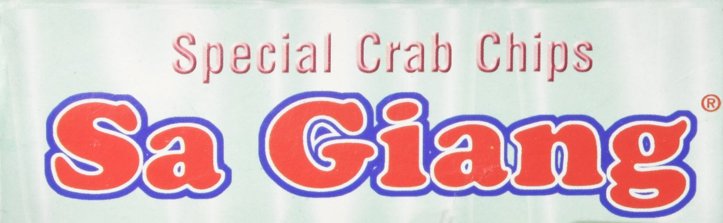 Sa Giang Giant Crab Flavored Shrimp Chips, 7.05 Ounce, Pack of 1, Model 6467