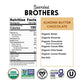 Bearded Brothers Organic Vegan Protein Energy Bars, Almond Butter Chocolate, Gluten Free, 12 Count