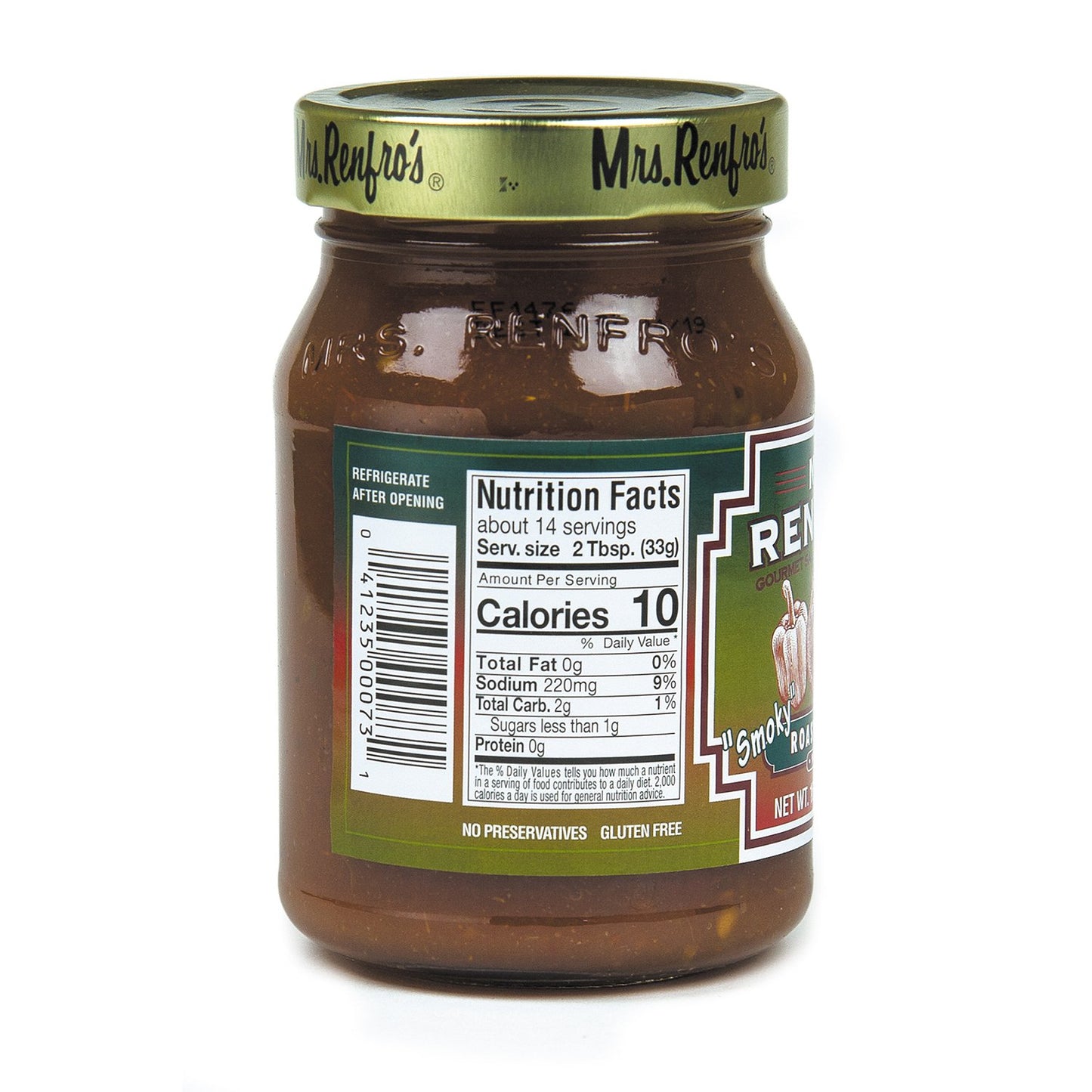 Mrs. Renfro'S Roasted Salsa, 16 Oz (6 Pack)
