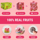 Bob Snail Exotic Mix Fruit Roll Ups - Healthy Sweets, Real Dried Fruits Snacks, No Added Sugar, Vegan, Nut Free, Candy for Adult