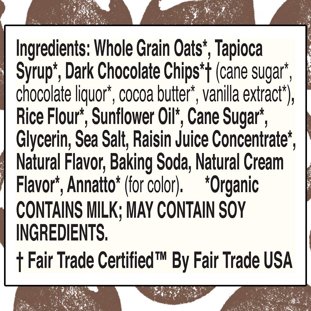 Cascadian Farm Organic Chocolate Chip Chewy Granola Bars, 6 Bars, 7.4 Oz