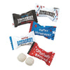 Fun Express Happy Retirement Buttermint Candy (108 Individually Wrapped Pieces - 14 ounce) - Red, White, Blue, Black