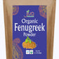 Jiva Organic Fenugreek Powder 1.5 Lb Bulk Bag - Non-Gmo (Methi Powder, Fenogreco En Polvo) - Resealable Kraft Bag