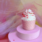 Miss Doozy Valentines Sprinkles for Baking - 3.53oz White Red Pink Jimmies and Heart Sprinkles for Cake Decorating