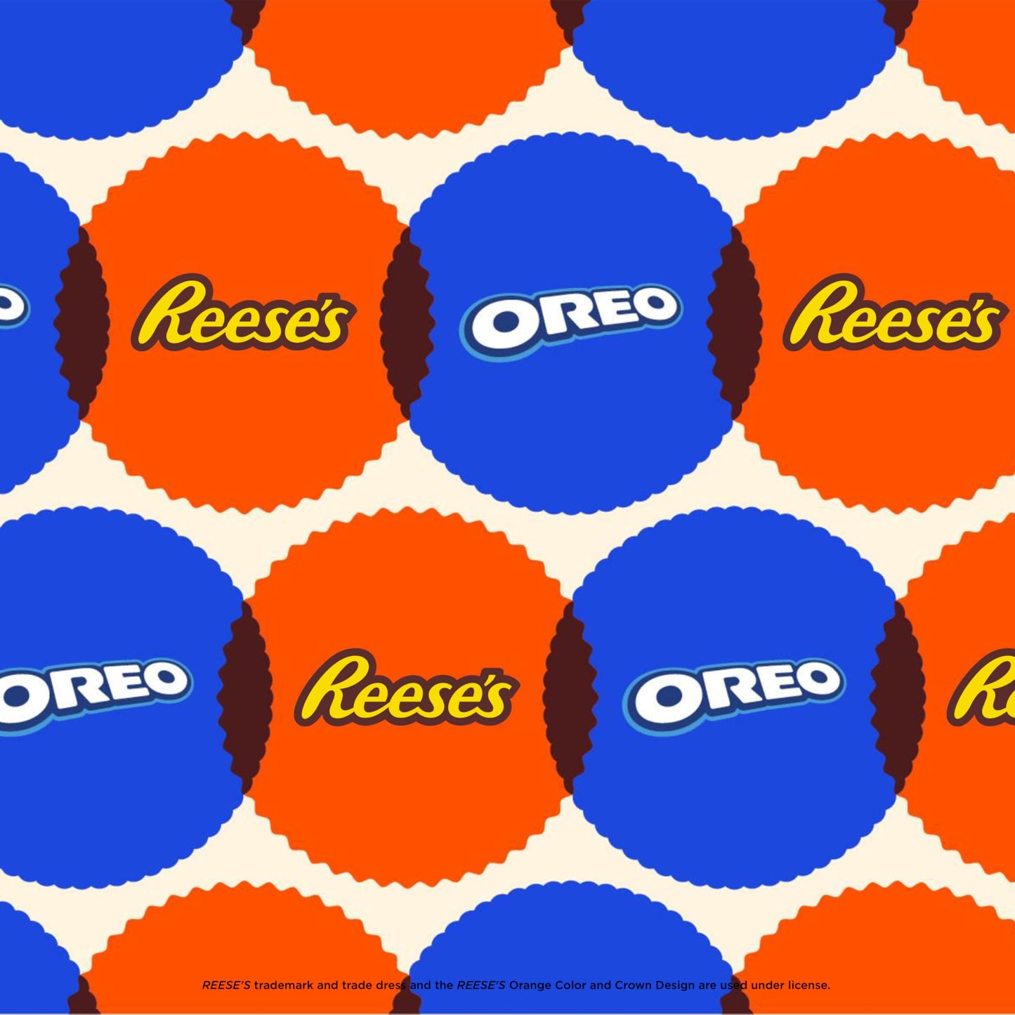 OREO REESES Peanut Buttery Creme Chocolate Sandwich Cookies  Limited Edition  10.81 oz