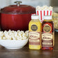 Amish Country Popcorn | Buttery Popcorn Toppings | 2 Pack - 1 Buttery Topping & 1 Canola Oil | Old Fashioned, Non-Gmo And Gluten Free
