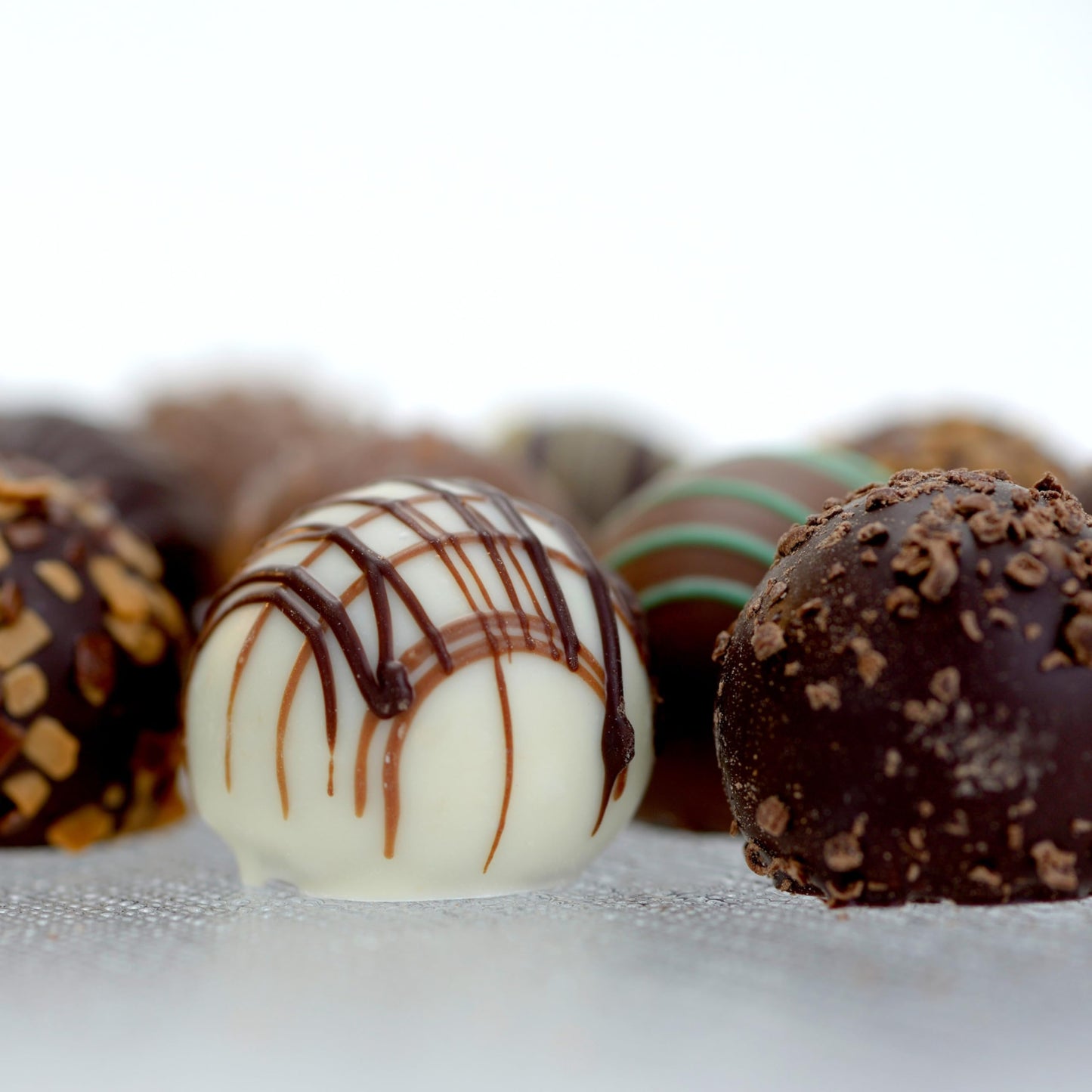 CRAVINGS BY ZOE Gourmet Chocolate Truffle Gift Box | 16 Count | Assorted Gourmet Milk & Dark Chocolate Candy Food Gift Basket Anniversary  Birthday  Get Well  Holiday  Thank You Men Women Mom Her