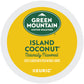 Green Mountain Coffee Roasters Island Coconut, Keurig Single-Serve K-Cup Pod, Flavored Light Roast Coffee Pods, 72 Count