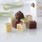 The Swiss Colony Bah Humbug Petits Fours Cakes - Gourmet Cake Assortment with Chocolate, Vanilla, and Layer Cakes - Holiday Dess