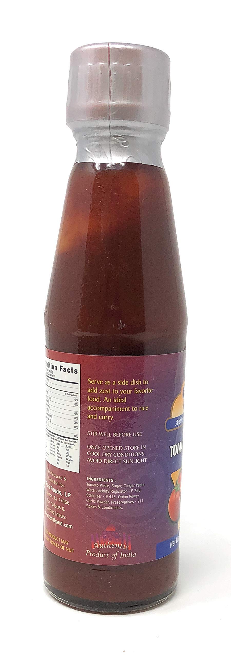 Rani Tomato Ketchup Sauce 7Oz (200G) Glass Jar, Vegan ~ Gluten Free | Non-Gmo | No Colors | Indian Origin (Tomato Ketchup)
