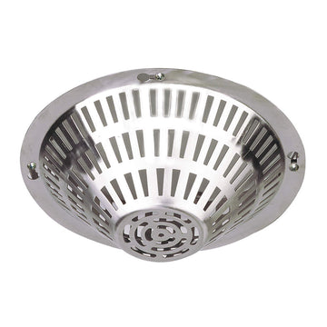 Safety Technology International Smoke Detector Guard,Ss,9 In Dia