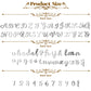 Jspupifip 64 Pcs Acrylic Letters Cake Alphabet Numbers Topper, Mirror Number 0-9 And Alphabet A-Z Personalized Cake Picks Decor