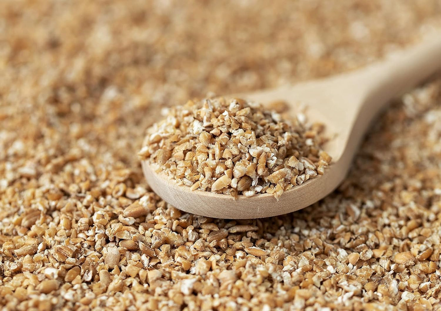 Food To Live - Organic Cracked Wheat Berries, 8 Ounces - Non-Gmo. Cleaned, Crushed & Sifted Hard Red Winter Groats. Raw, Vegan,