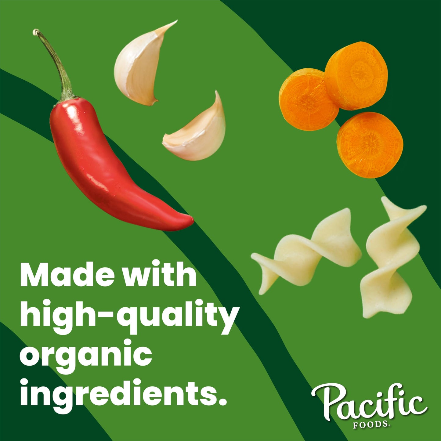 Pacific Foods Organic Spicy Chicken Noodle Soup, 16.1 Oz Can