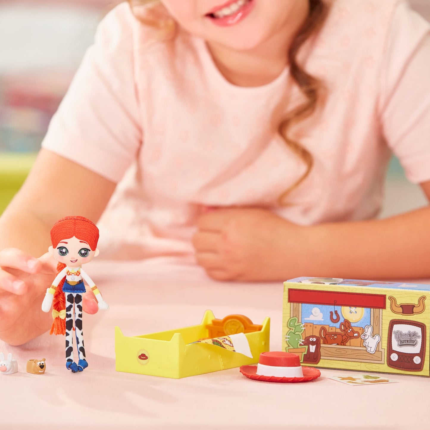 Sweet Seams 6'' Soft Rag Doll Pack - 1Pc Toy | Toy Story Jessie Doll And Bedtime Playset