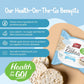 Leibers Rice Cakes On The Go Snack Pack - 16 Packs - Made With Brown Rice, Sea Salt, 5 Thin Cakes Per Pack - Kosher, Vegan, Whea