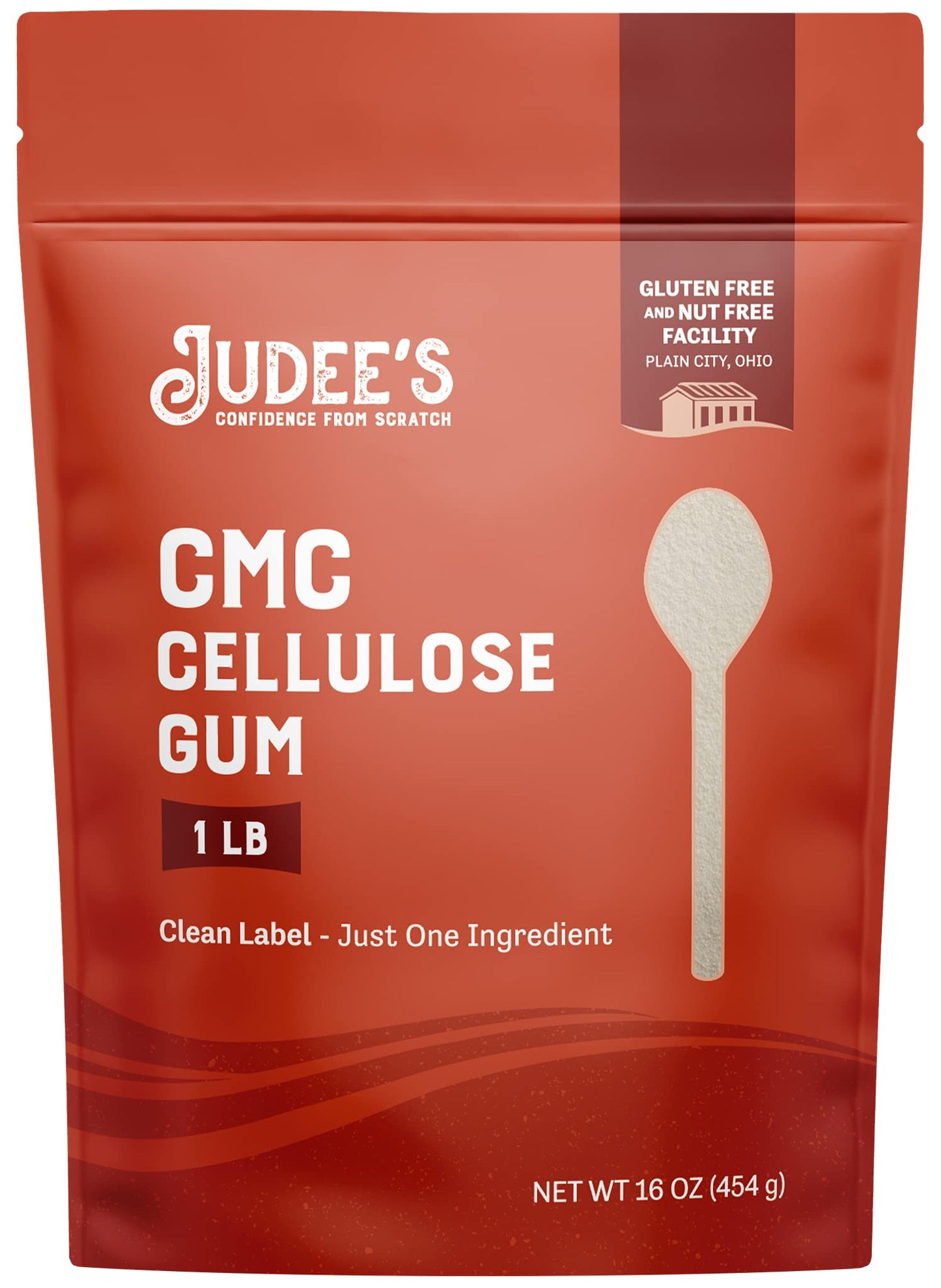 Judee'S Premium Cmc Powder 1 Lb (16 Oz) - Use In Fondant, Frostings, And Cake Decorations - Improves Gluten Free Dough - Prevent