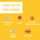 simplyFUEL Whole Food Protein Balls with Probiotics - Peanut Butter Honey Almond Protein Snacks - 8g Protein Snack - Gluten Free