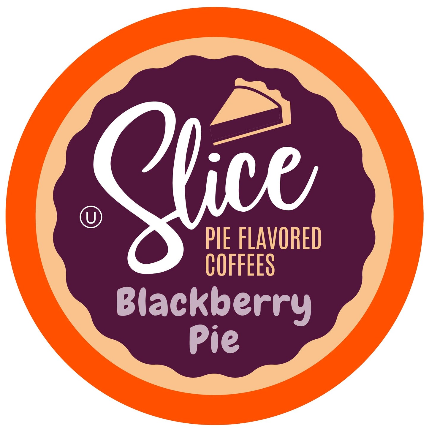Slice Coffee Flavored Coffee for Keurig - Blackberry Pie, 40 Count