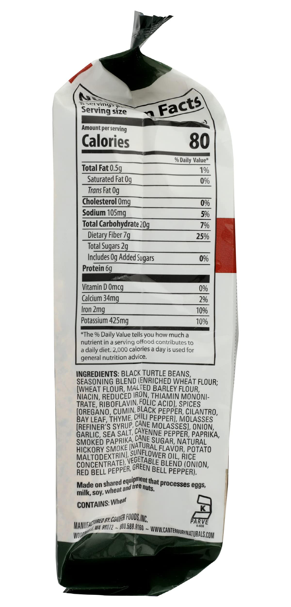Canterbury Naturals Artisan Soup Mix, Vegetarian Black Bean Soup Mix, Non-Gmo, Makes 8 Servings, 8.7-Ounce Bag (Pack Of 1)