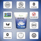 DureLife Allulose Sweetener, 100% Pure, Keto Certified, Non-GMO, 10 lb Sugar Substitute, Zero Calories