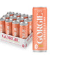 GORGIE Sugar Free Natural Energy Drinks, Peach, 12 Pack, Vegan, 150mg Caffeine, Low Calorie