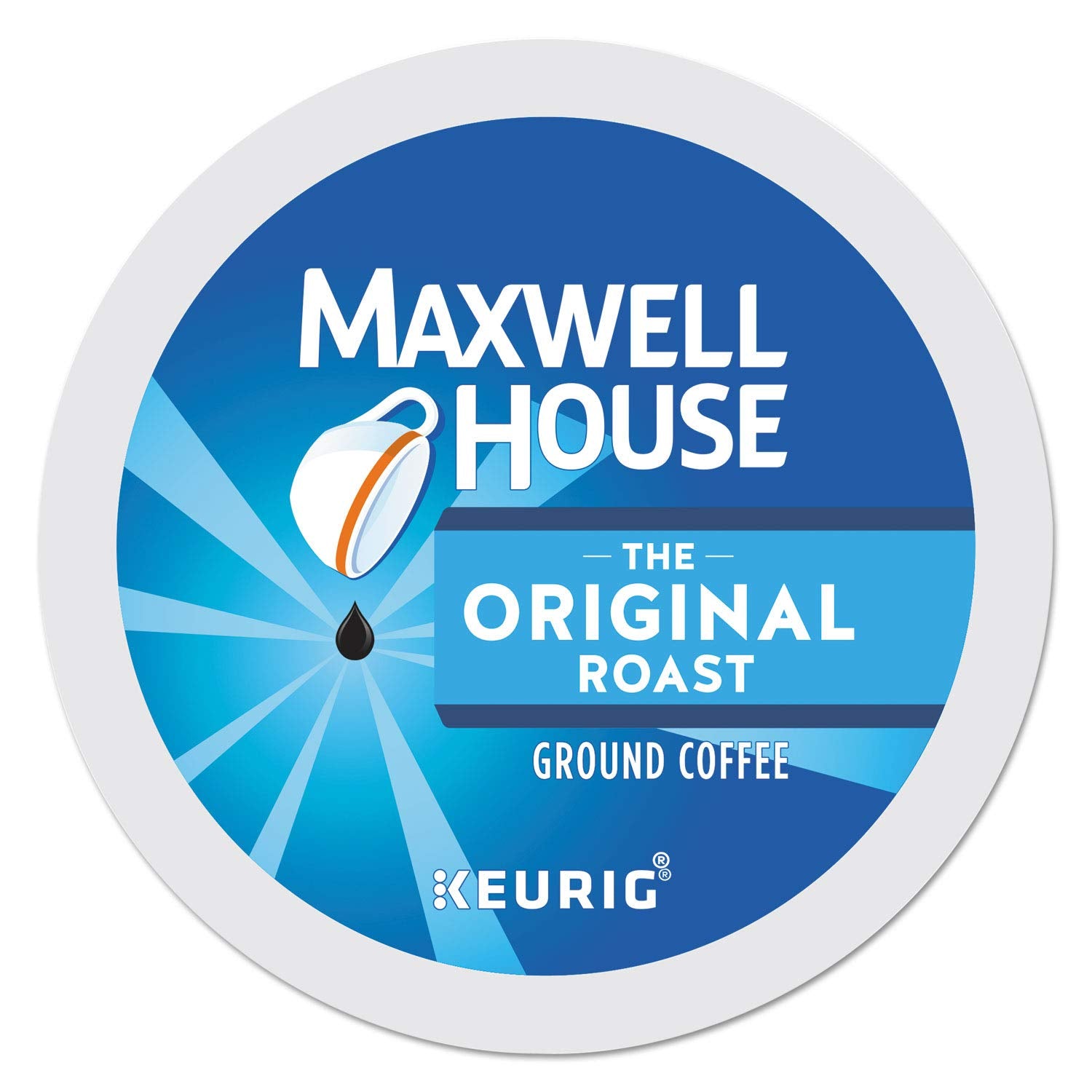 Maxwell House Original Roast Coffee K Cup Single Serve, 24 Count