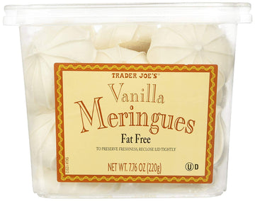 Trader Joe's Vanilla Meringues Cookies (7.39 OZ Pack Of 2)