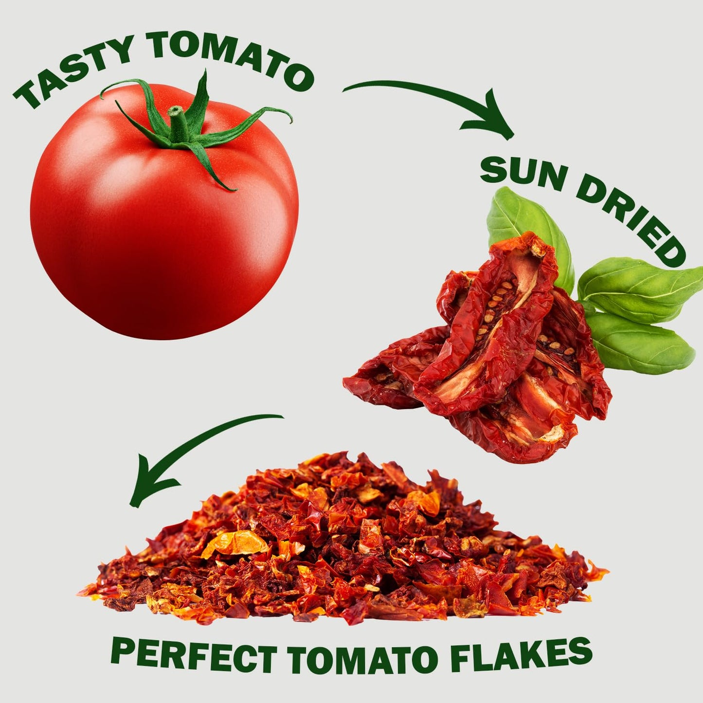 Dried Tomato Powder 5.3 Oz, Premium Non-Gmo Tomato Powder For Cooking - 100% Pure, No Msg, No Preservatives, No Additives, Perfe