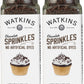 Watkins Chocolate Decorating Sprinkles, No Artificial Dyes, Kosher, 3.5 Ounce, 2-Pack