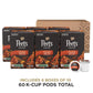 Peet s Coffee, Flavored Light Roast Keurig K-Cup Pods - Caramel Brl  e 60 Count (6 Boxes of 10 K-Cup Pods)