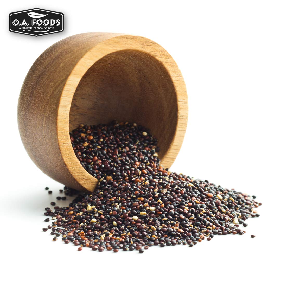 Greenfit Royal Organic Black Quinoa | Non-Gmo, Gluten-Free, Vegan, And Organic | Complete Protein, High Fiber, Low-Calorie Black Quinoa | (10 Pound - Pack Of 1)