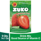 Zuko Strawberry Instant Powder Drink | Family Pack | No Sugar Needed | Vitamin C | 14.1 Ounce (Pack of 2)