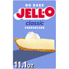 Jell-O No Bake Classic Cheesecake Dessert Kit with Filling Mix & Crust Mix (6 ct Pack, 11.1 oz Boxes)