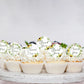 Fyeoxle Edible Sunflowers Cupcake Toppers, Wafer Paper, 1.77 inches, Floral Cake Decor for Weddings and Baby Showers