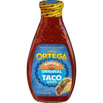 Ortega Original Taco Sauce, Medium, 8 Ounce