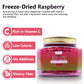 Freeze Dried Raspberries, 100G/3.52Oz Freeze Dried Fruit, Raspberries, No Sugar Added, Fruit Snacks, Raspberries Pieces For Cake