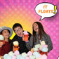 Lupy Lups! Magic Floating Cotton Candy -It Floats! 6.3 Oz 15 Balls-Assorted Flavors- Pastel Candy For Stocking, Treats, Party Fa