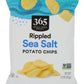 365 by Whole Foods Market, Potato Chips, Rippled Sea Salt, 1.5 Ounce