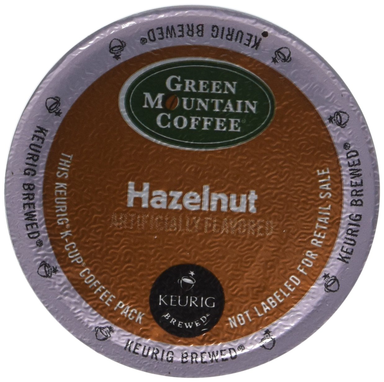 Green Mountain Coffee Hazelnut K-Cup Pods, Light Roast, 48 Count (2 Boxes of 24 Pods)
