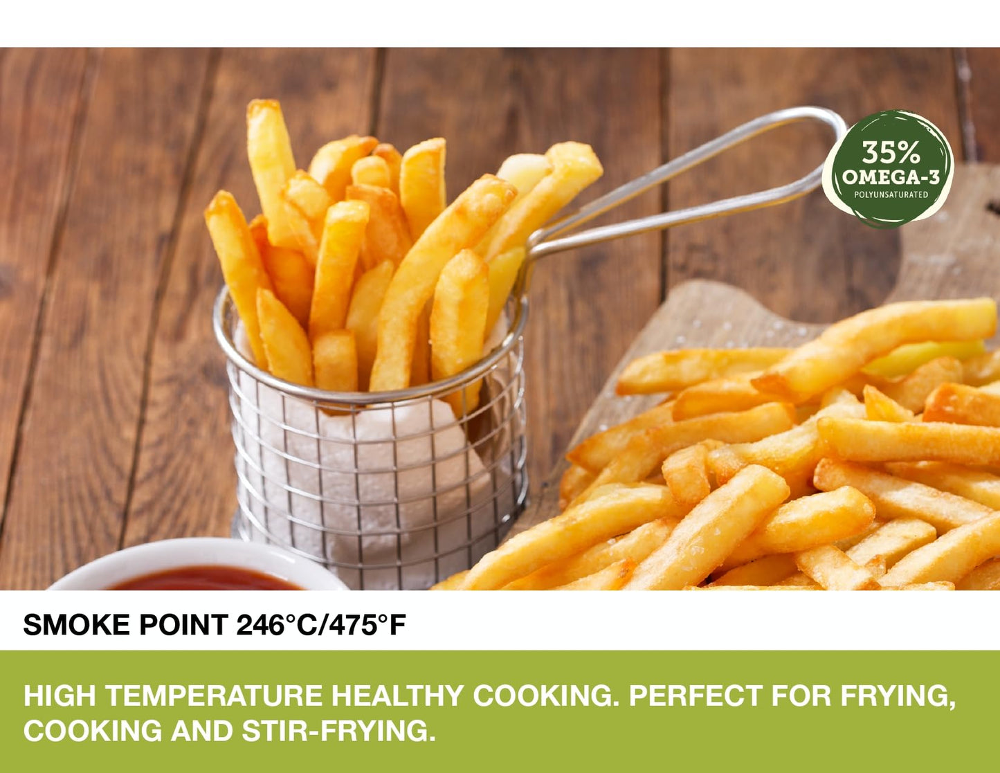 Cold-Pressed Virgin Camelina Oil, 500Ml X 2 By Sign   Cam  Line | High Smoke Point 475F | Rich In Omega-3 & Vitamin E | Alternat