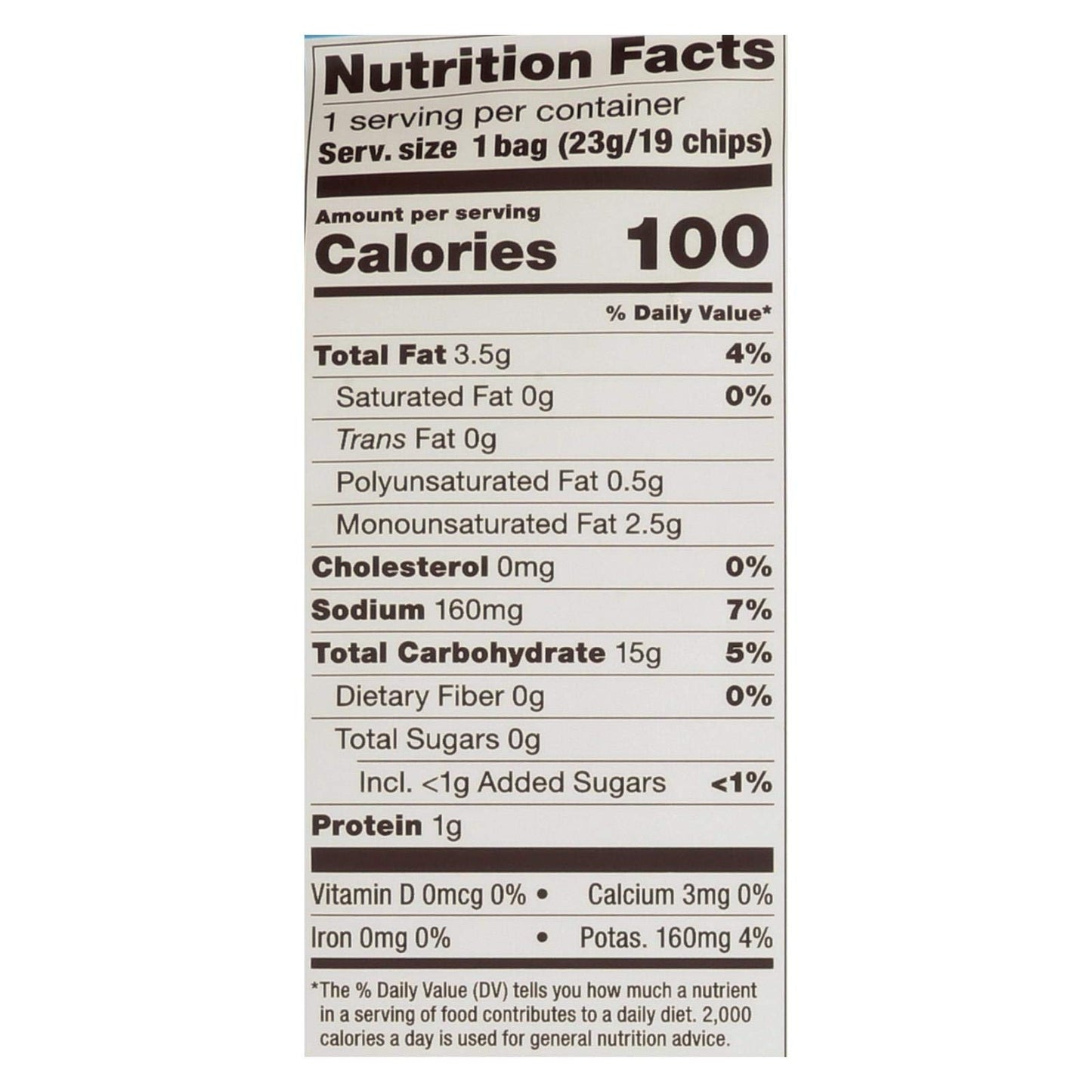 Popchips: Sea Salt Potato Chips 0.8 oz, 24 bags