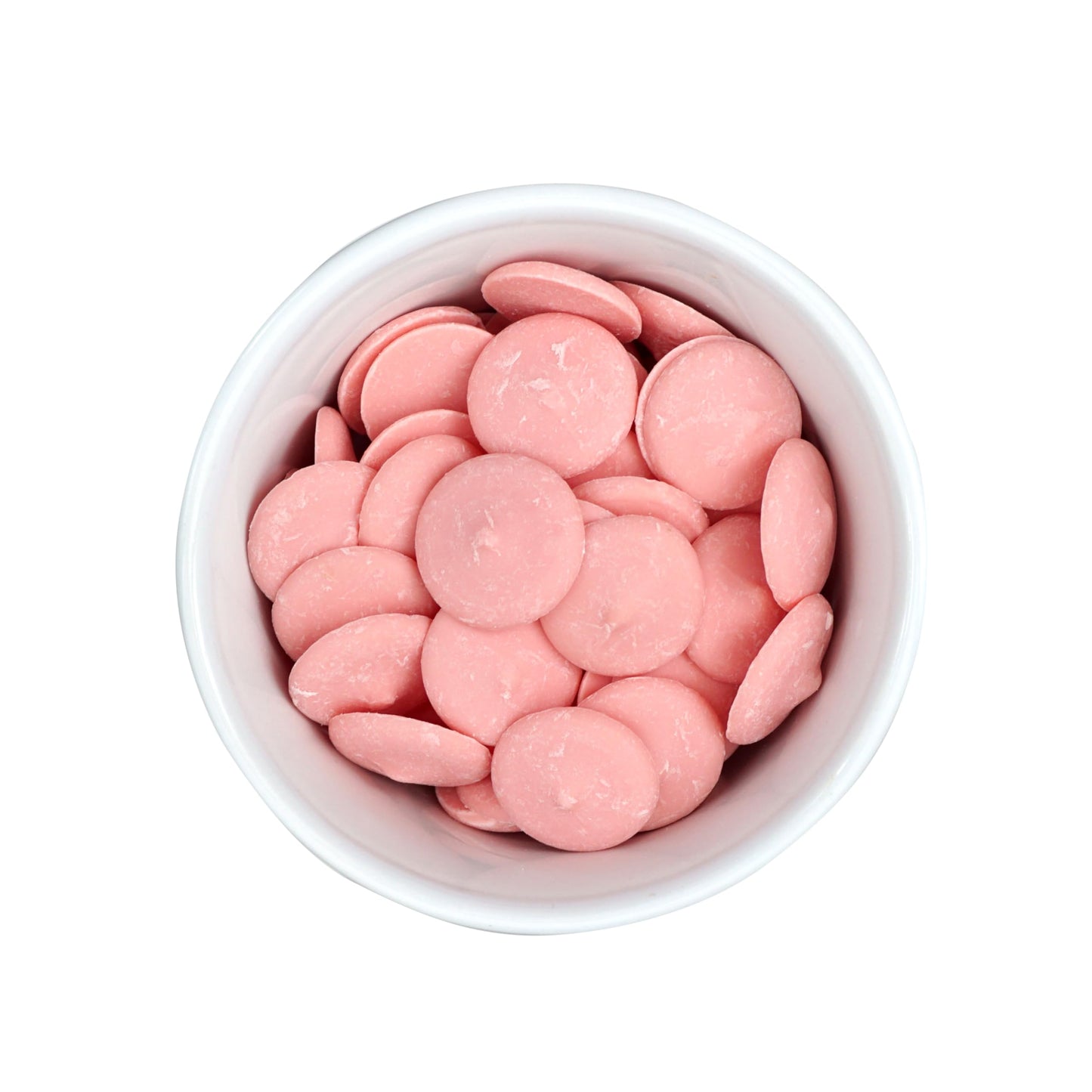 The Hampton Candy Company Pink Chocolate Melting Wafers, 12 Ounce Bulk Bag for Baking and Decorating