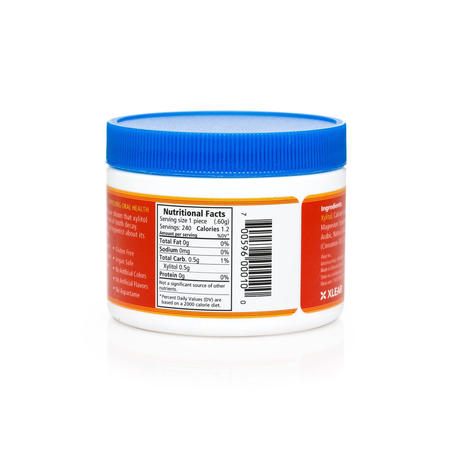 Spry Xylitol Cinnamon Mints Sugar Free Candy - Promote Oral Health, Increase Saliva Production, Stop Bad Breath, Non-GMO, Gluten