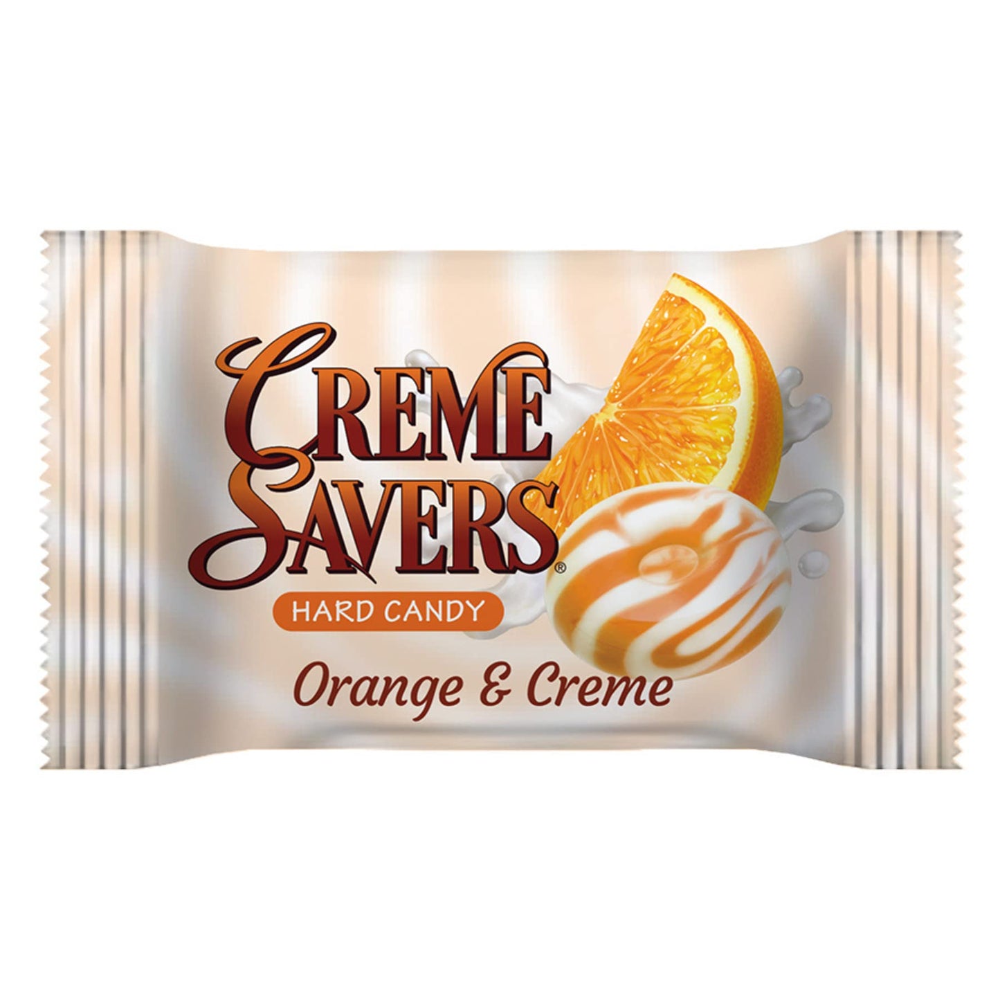 CREME SAVERS Orange and Creme Hard Candy, 3oz Bag (12 Count), Classic Flavor