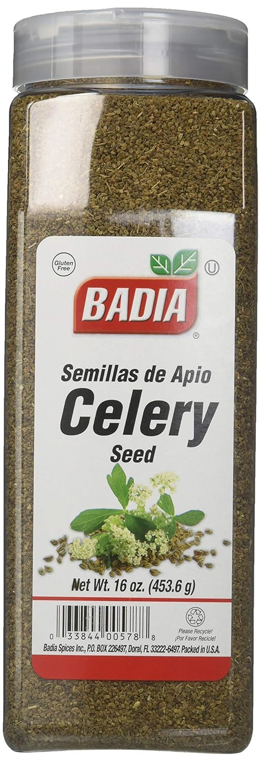 Badia Celery Seed Whole, 16 Oz